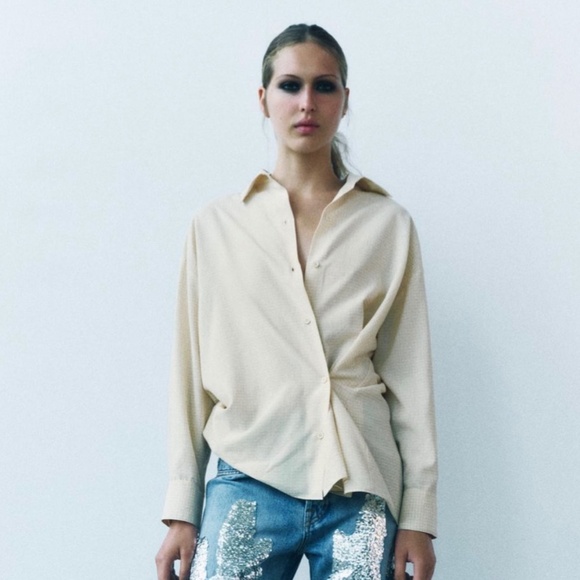 Multi-Positional checkered shirt - Picture 1 of 6